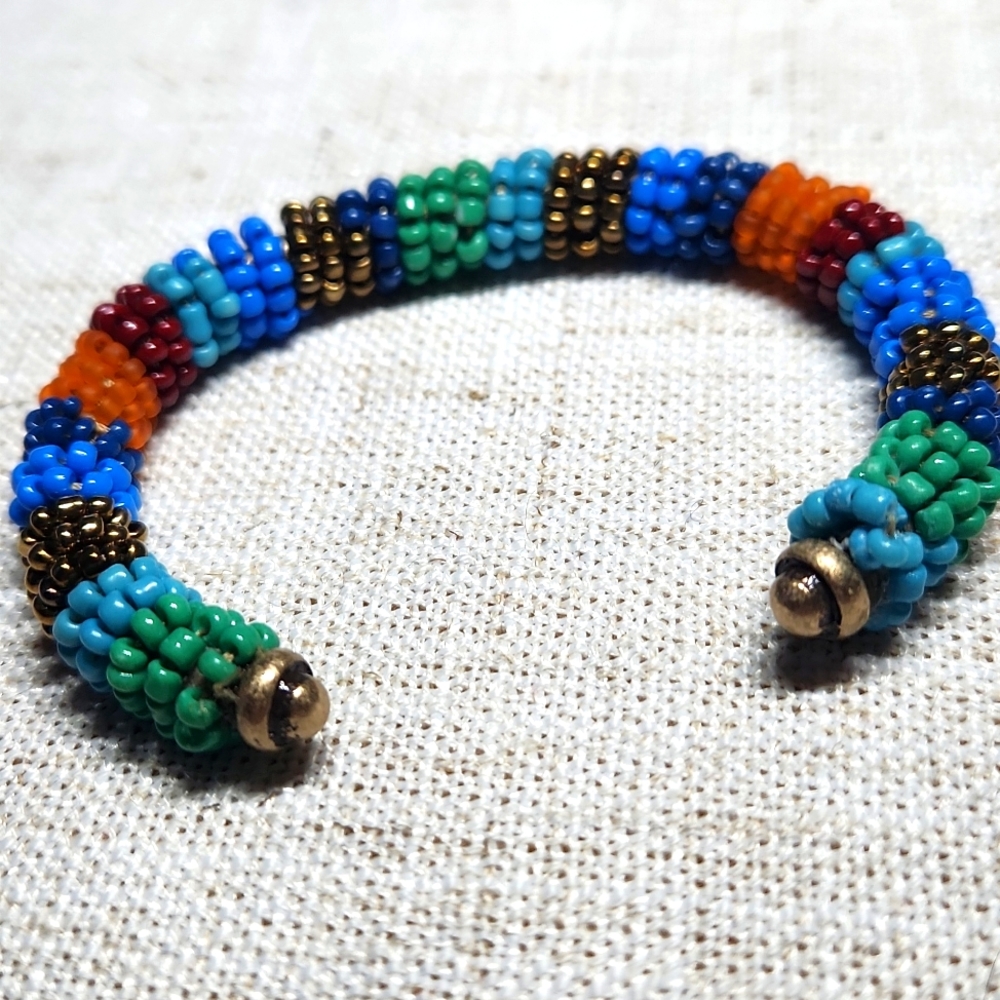 J. Crew Multi-Colored Beaded Bracelet - image 2